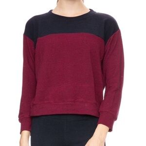 Sundry Color block Crew neck Sweater, Size 2